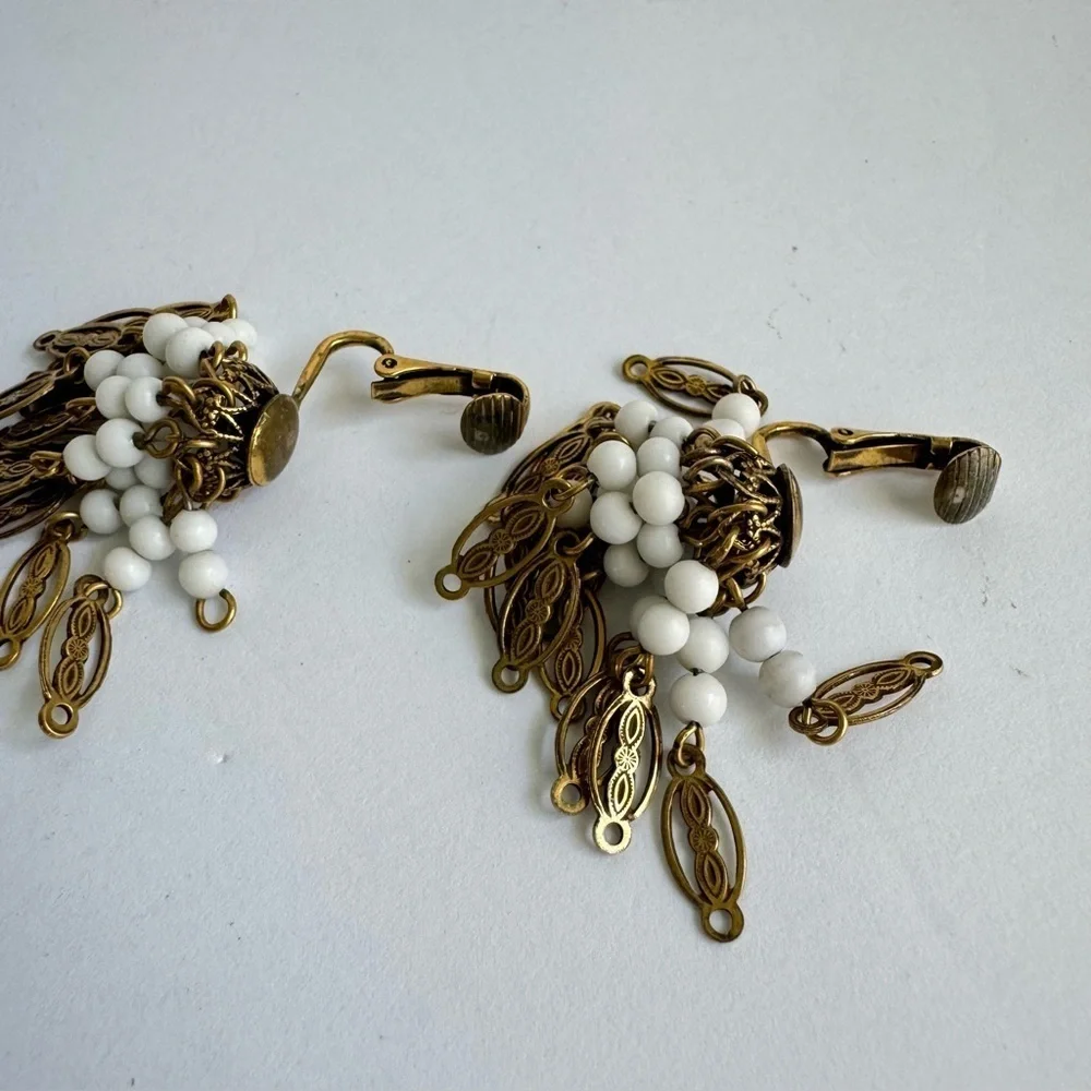 Vintage beaded waterfall
